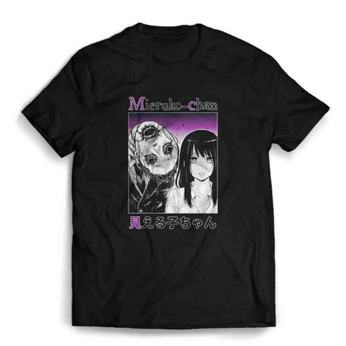Mieruko Chan Miko Anime Mens T-Shirt Tee