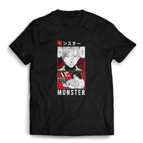 Monster Johan Liebert Kenzo Tenma Mens T-Shirt Tee