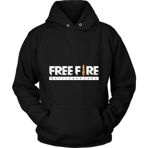 Free Fire Battlegrounds Logo Unisex Hoodie