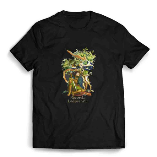 The Record Of Lodoss War Anime Love Art Mens T-Shirt Tee