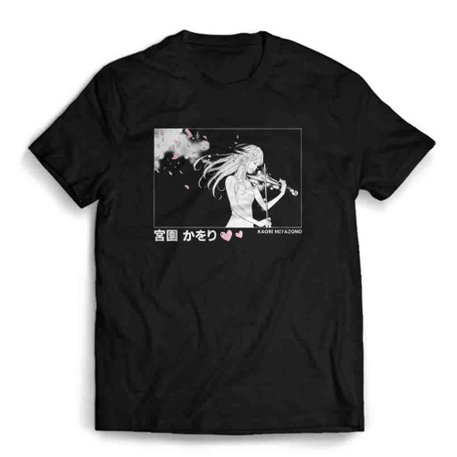 Your Lie In April Anime Kaori Mens T-Shirt Tee