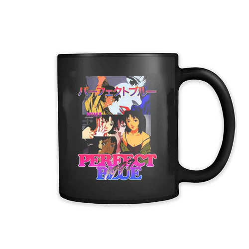 90s Kirigoe Mima Vintage Perfect Blue Mug