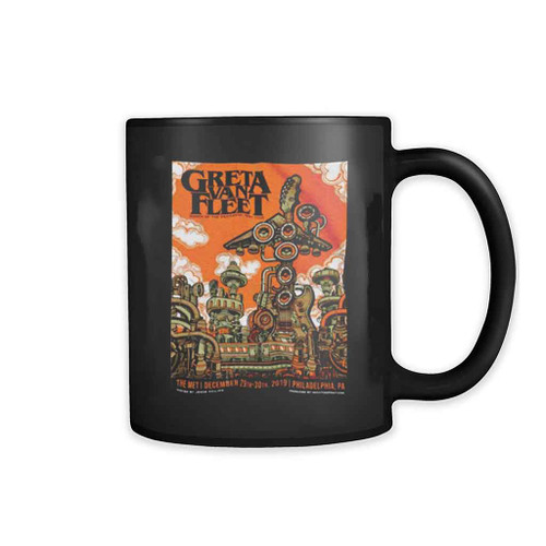 Ancien Greta Van Fleet The Met 2019 In Philadelphia Mug Ancien Greta Van Fleet The Met 2019 In Philadelphia Mug