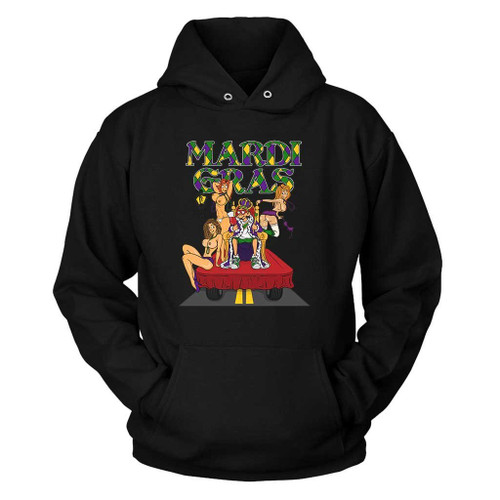 Big Johnson Mardi Gras Unisex Hoodie