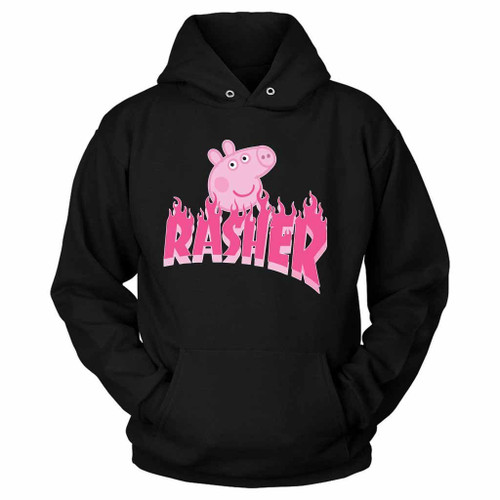 Peppa Pig Rasher Thrasher Parody Unisex Hoodie