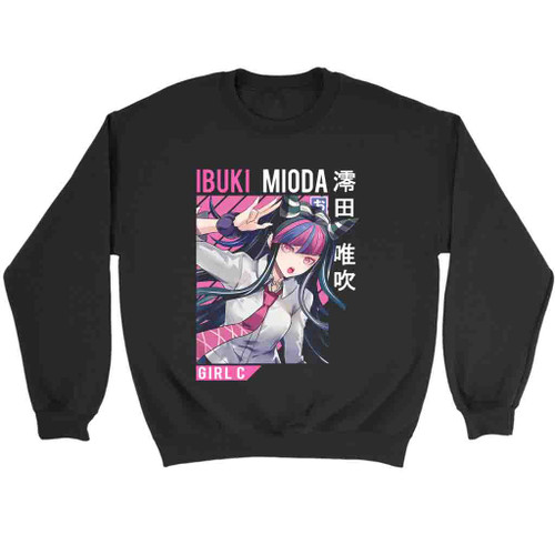 Ibuki Mioda Danganronpa V3 Anime Monokuma Sweatshirt Sweater