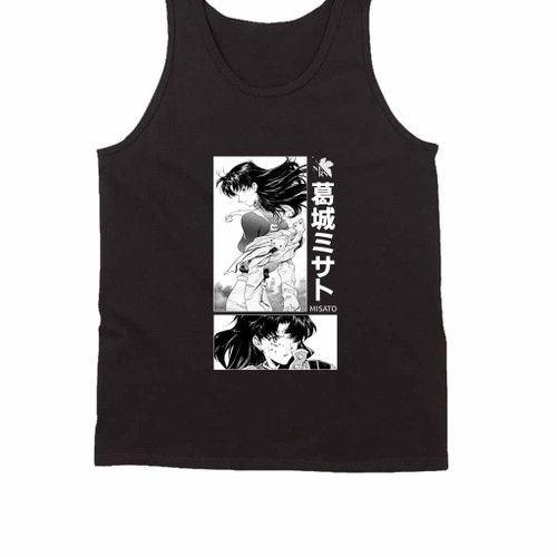 Evangelion Misato Neon Genesis Evangelion Misato Katsuragi Tank Top