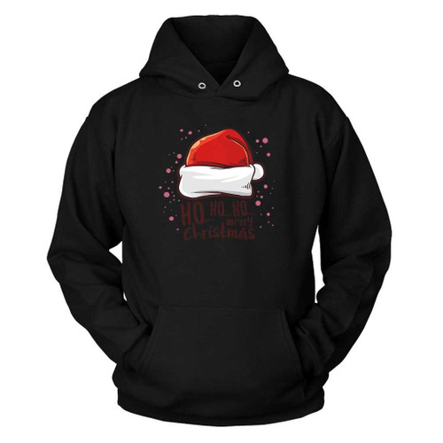 Ho Ho Ho Mwrry Christms Unisex Hoodie