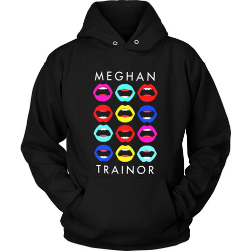 Meghan Trainor Lips Girls Juniors Unisex Hoodie