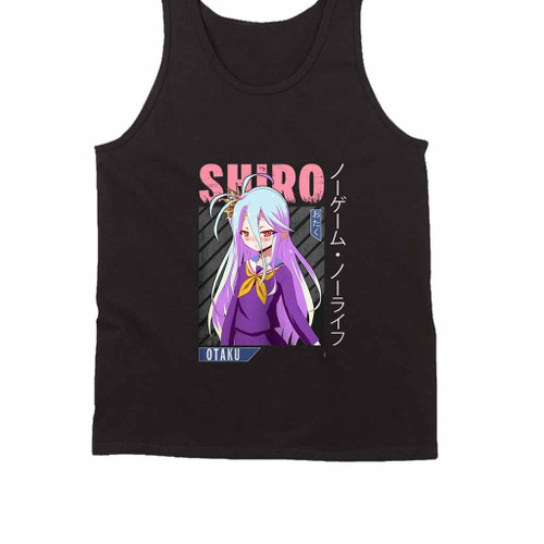 Shiro No Game No Life Tank Top