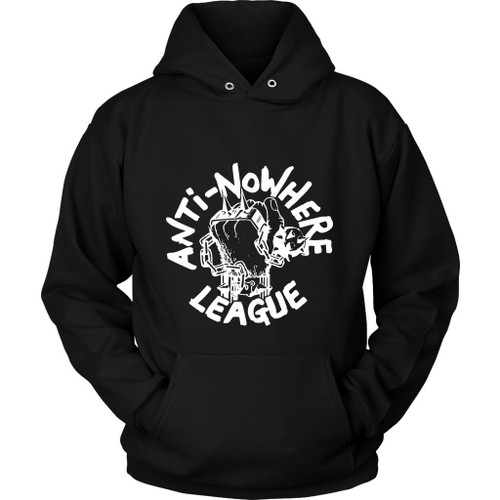 Anti Nowhere League Logo Unisex Hoodie