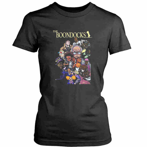 The Boondocks The Boondocks Homage Womens T-Shirt Tee