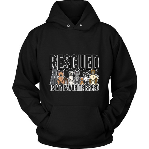 Rescue Dog Lovers Unisex Hoodie