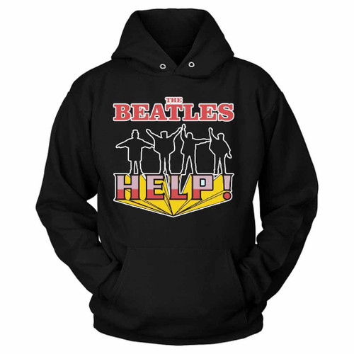The Beatles Stop Worrying Help Band Unisex Hoodie