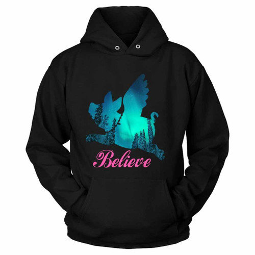 Flying Pig Believe Piggy With Wings Unisex Hoodie