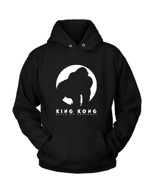 King Kong Alive On Broadway Unisex Hoodie