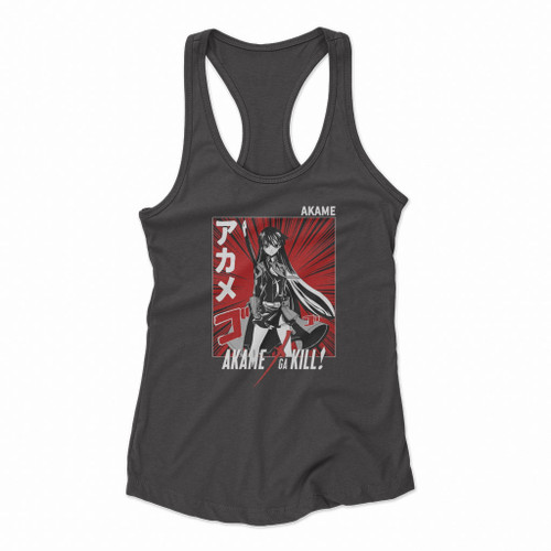 Akame Ga Kill Anime Women Racerback Tank Tops