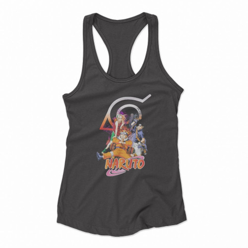 Anime Streetwear Team 7 Women Racerback Tank Tops