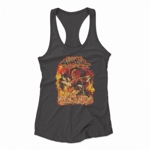 Avatar The Last Airbender Homage Women Racerback Tank Tops