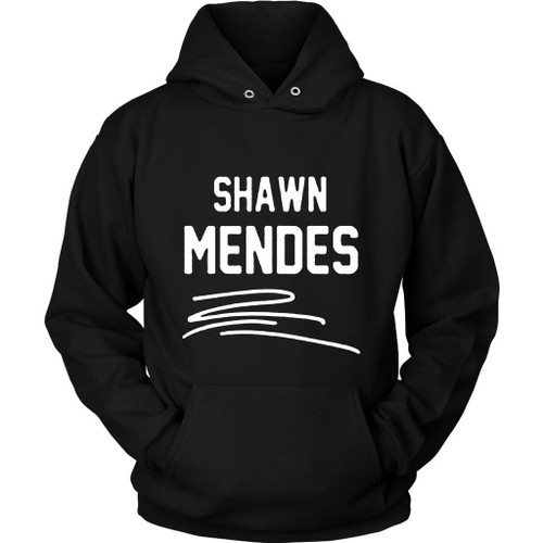 Shawn Mendes Title In Line Unisex Hoodie