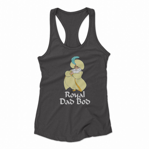 Disney Aladdin Sultan Royal Dad Women Racerback Tank Tops