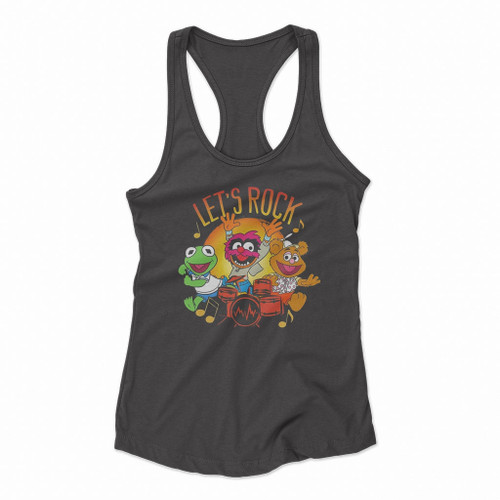 Disney Muppet Babies Rock Group Women Racerback Tank Tops