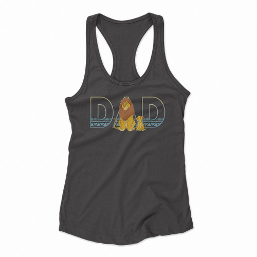 Disney The Lion King Simba Mufasa Women Racerback Tank Tops