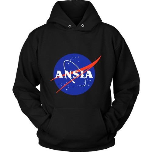 Nasa Ansia Logo Unisex Hoodie