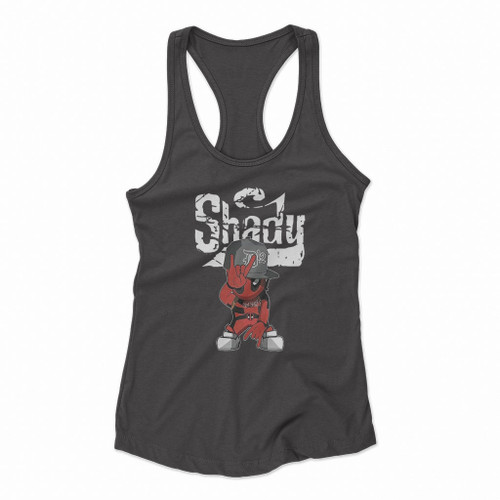 Eminem Slim Shady Rapper Women Racerback Tank Tops