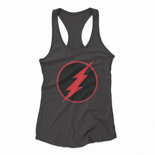 Flash Logo Art Women Racerback Tank Tops