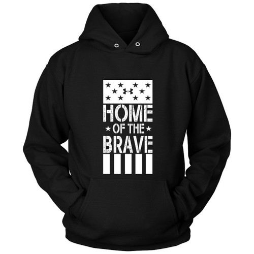 Under Rrmour Home Of The Brave The Rock Project Unisex Hoodie Under Rrmour Home Of The Brave The Rock Project Unisex Hoodie