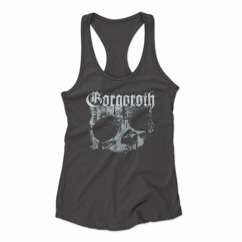 Gorgoroth Quantos Possunt Ad Satanitatem Trahunt Women Racerback Tank Tops Gorgoroth Quantos Possunt Ad Satanitatem Trahunt Women Racerback Tank Tops