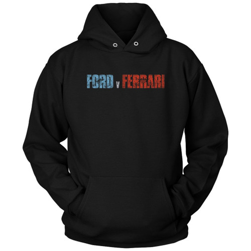 Ford V Ferrari Logo Grunge Unisex Hoodie