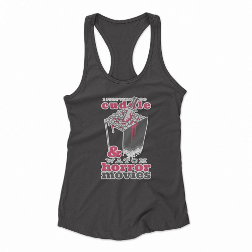 I Just Want To Cuddle Women Racerback Tank Tops