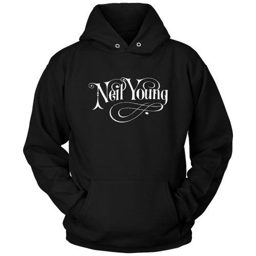 Neil Young Logo Unisex Hoodie