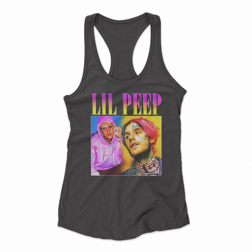 Lil Peep Rapper Hiphop Women Racerback Tank Tops