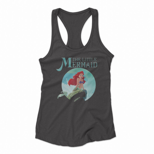 Little Mermaid Ariel Disney Splash Women Racerback Tank Tops