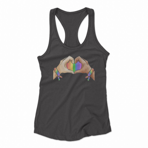 Love Is Love Women Racerback Tank Tops