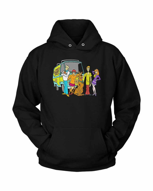 Scooby Doo Mystery Squad Character Unisex Hoodie