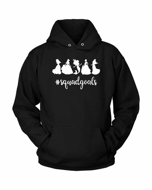 Squad Goals Disney Princess Unisex Hoodie