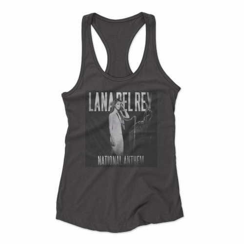 National Anthem Lana Del Rey Women Racerback Tank Tops