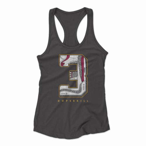 Number No 3 Dope Skill Women Racerback Tank Tops