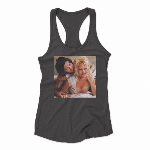 Pam And Tommy Lee Pamela Anderson Sex Tape New Series Photo Women Racerback Tank Tops