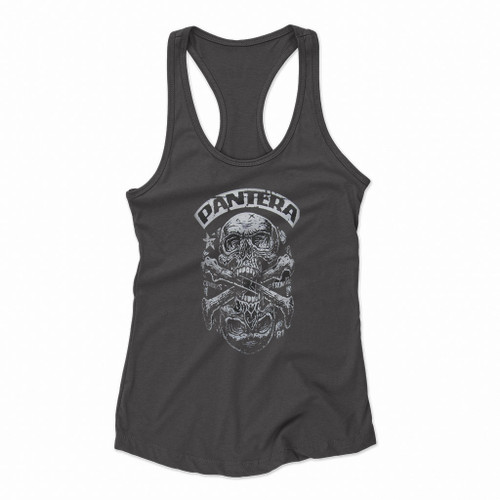 Pantera Cowboys From Hell Women Racerback Tank Tops