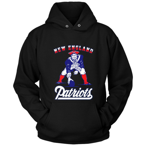 New England Ne Patriots Retro Unisex Hoodie