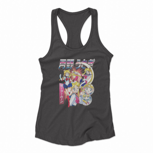 Sailor Moon Tsukino Usagi Women Racerback Tank Tops