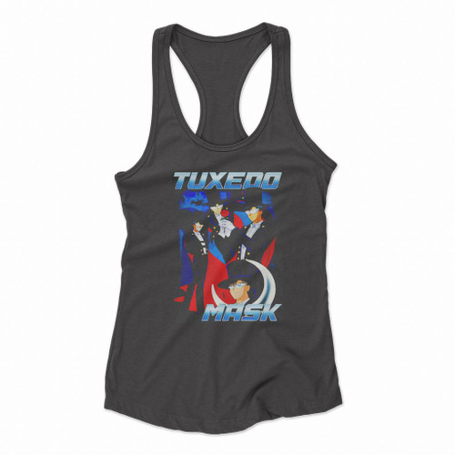 Sailor Moon Tuxedo Mask Women Racerback Tank Tops