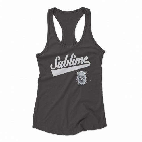 Sublime Logo Reggae Rock And Ska Punk Band Women Racerback Tank Tops