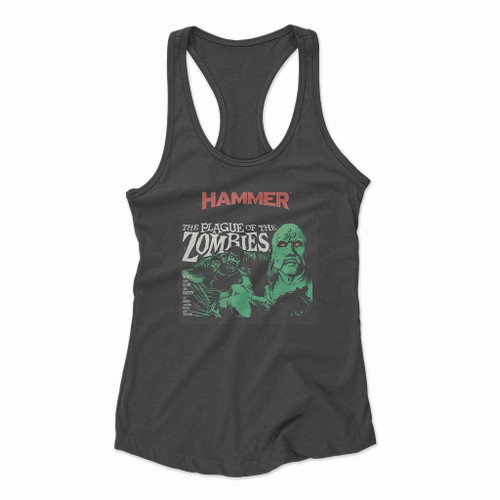 The Plague Of The Zombies Women Racerback Tank Tops