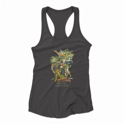 The Record Of Lodoss War Anime Love Art Women Racerback Tank Tops